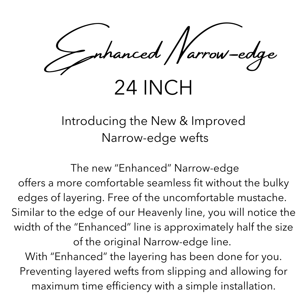 Brunette Balayage "Bronde" Enhanced Narrow Edge