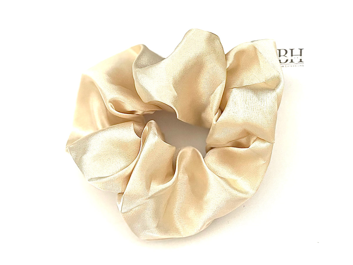 Champagne Bello Scrunchy