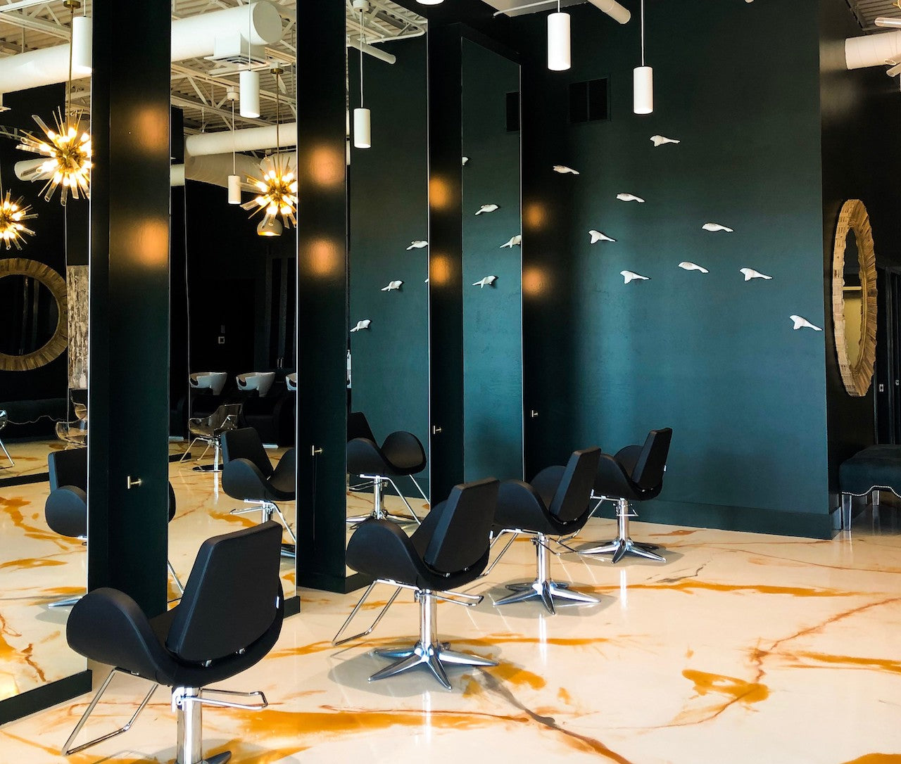bello haven hair extensions salon lobby