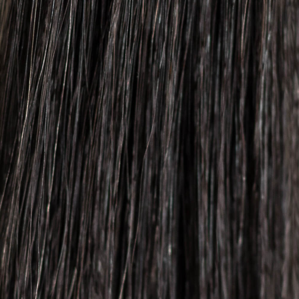 1b narrow edge hair extension closeup