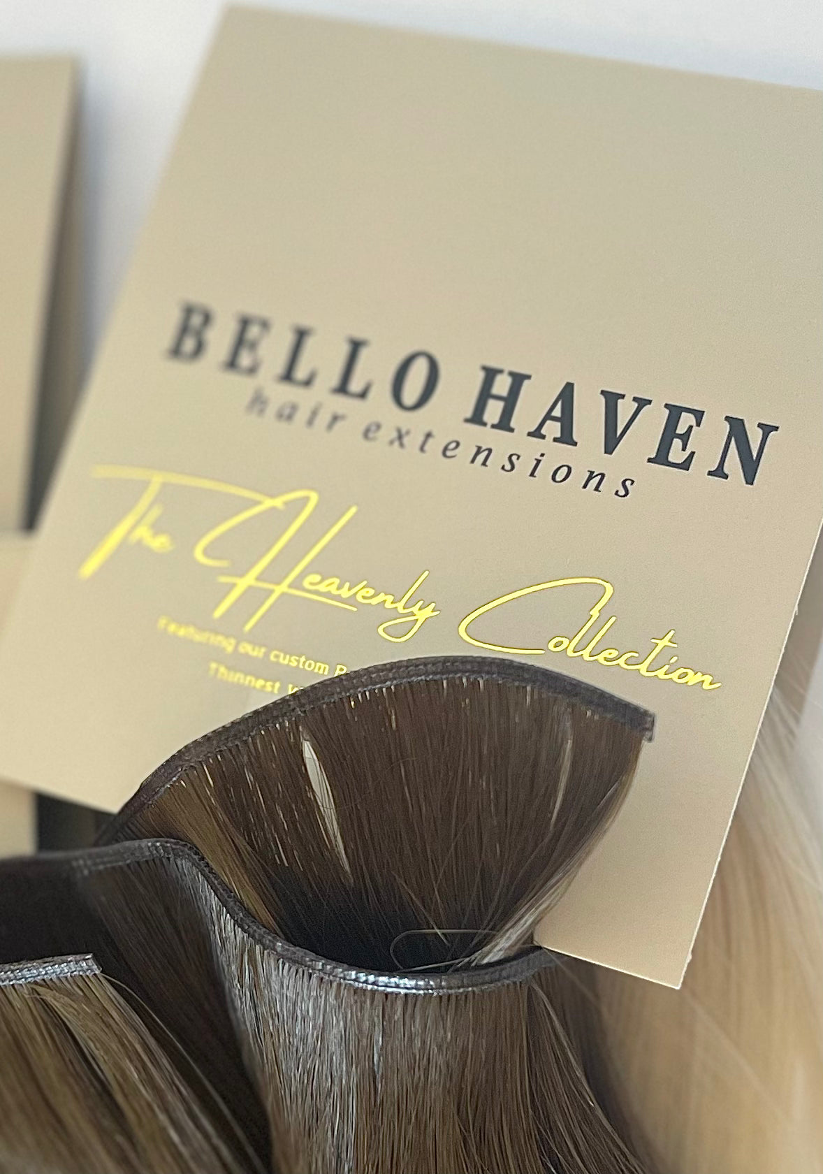 1 heavenly  hairextension packageing